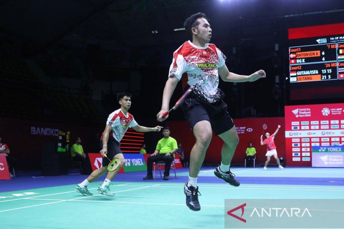 Sabar/Reza terhenti pada 16 besar Korea Masters 2024